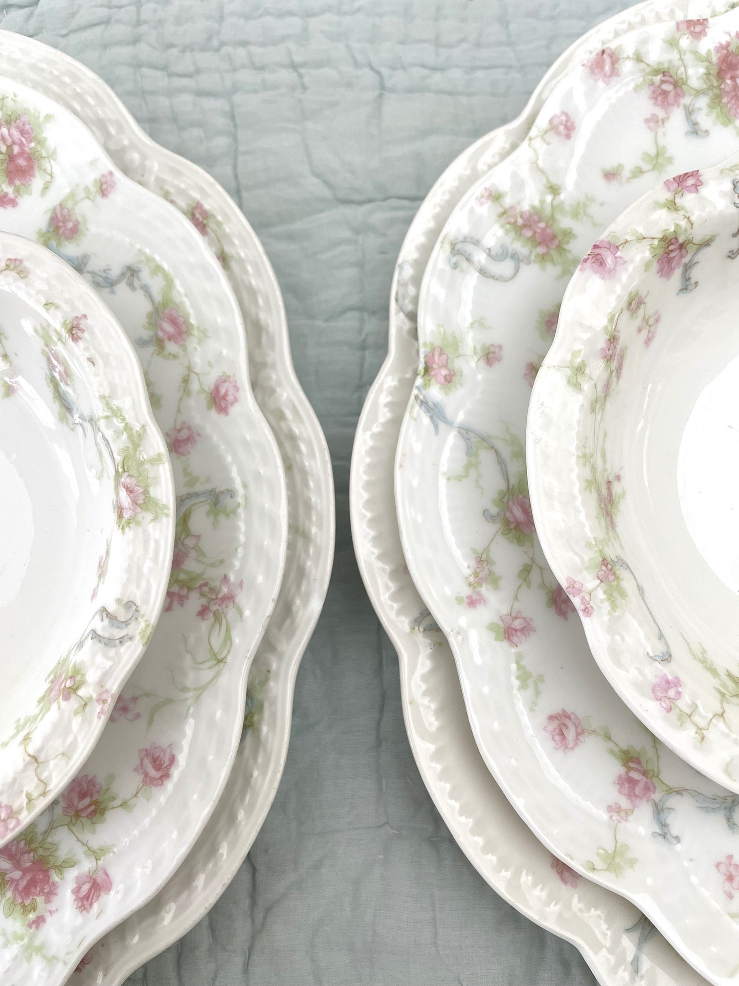 Antique French Limoges 'The Princess' Dinner Service