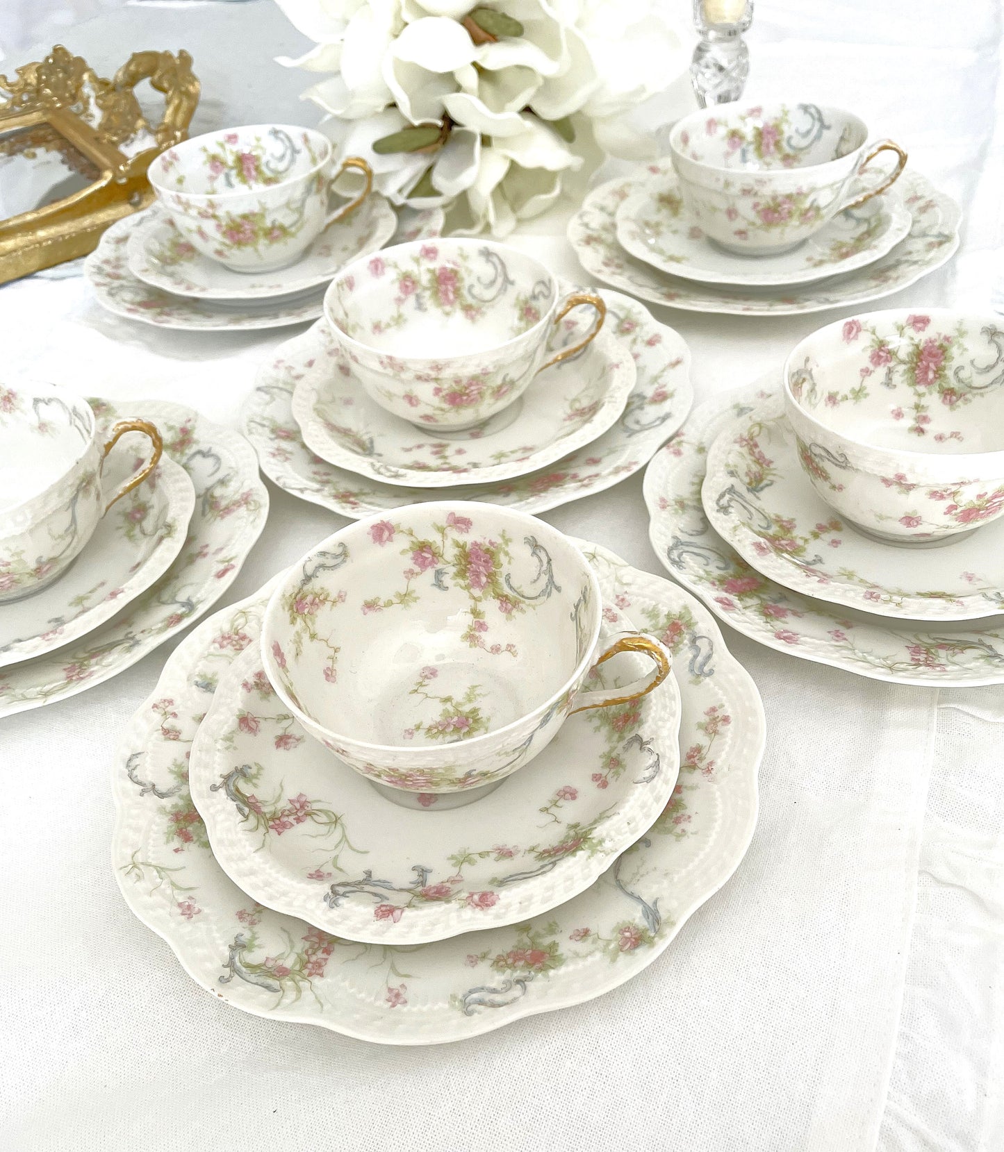Antique Haviland Limoges The Princess Tea Set