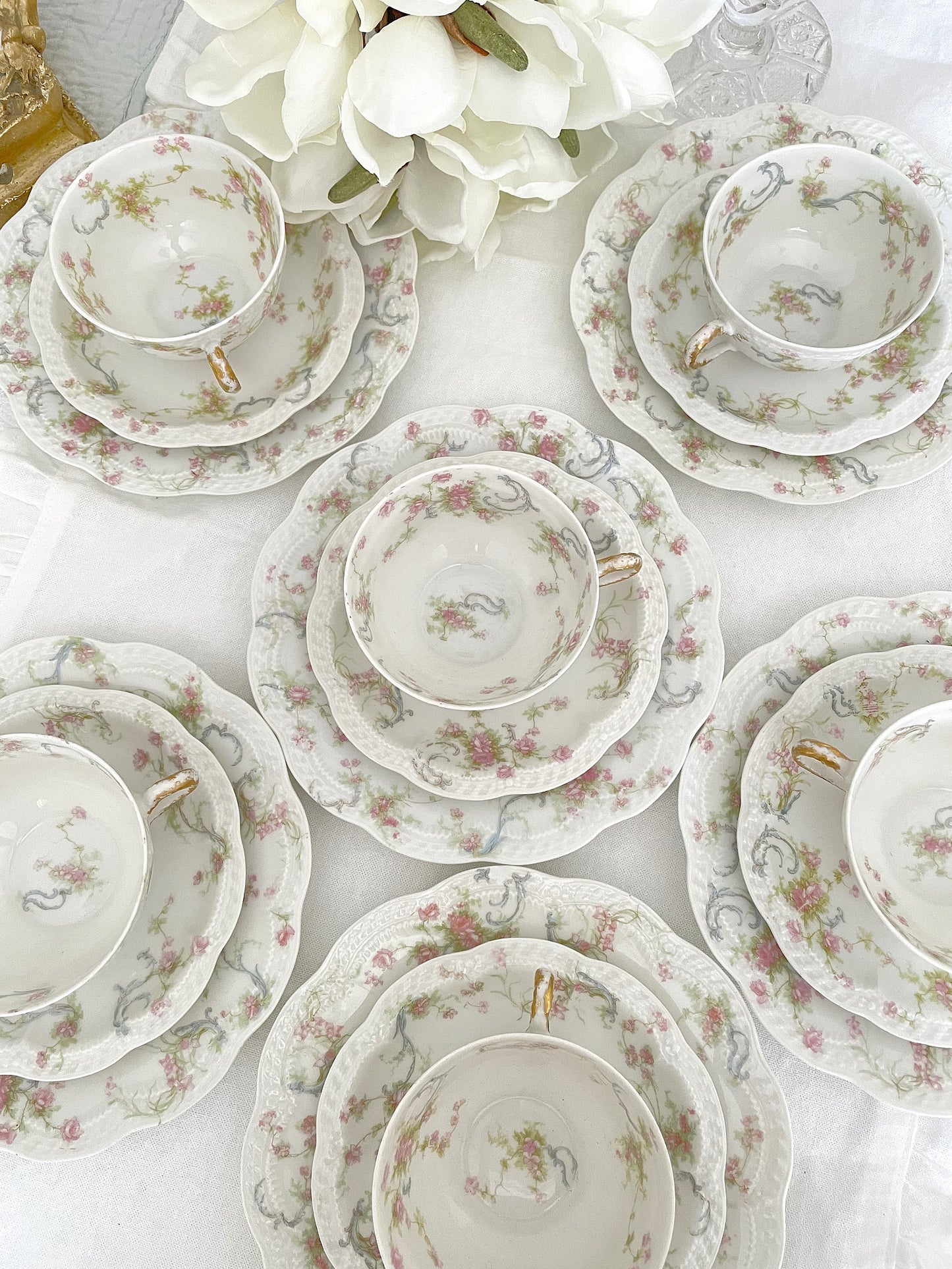 Antique Haviland Limoges The Princess Tea Set
