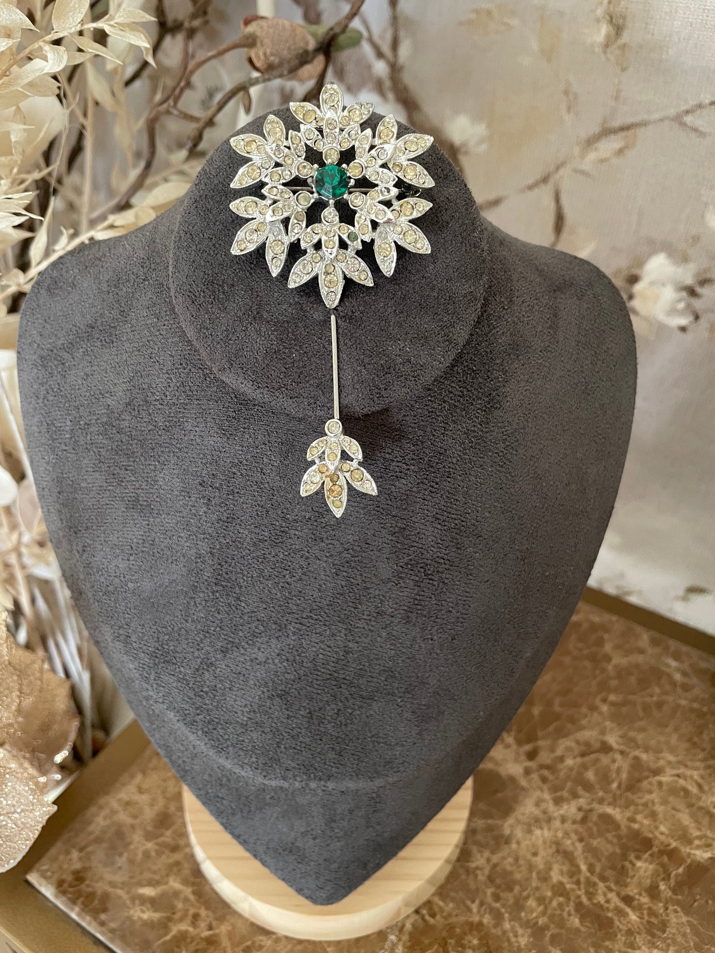 Vintage Sara Coventry Three Way Snowflake Brooch