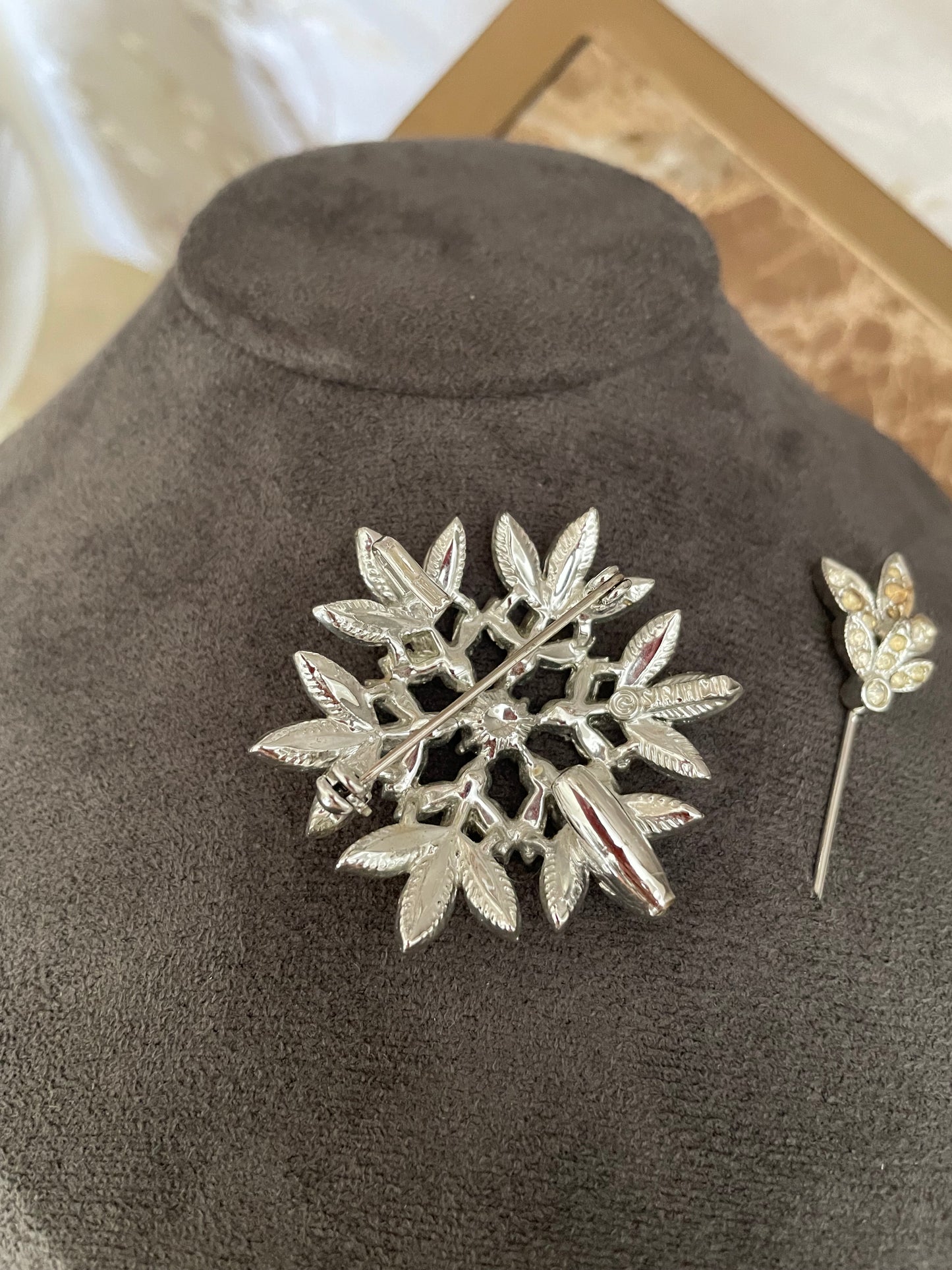 Vintage Sara Coventry Three Way Snowflake Brooch