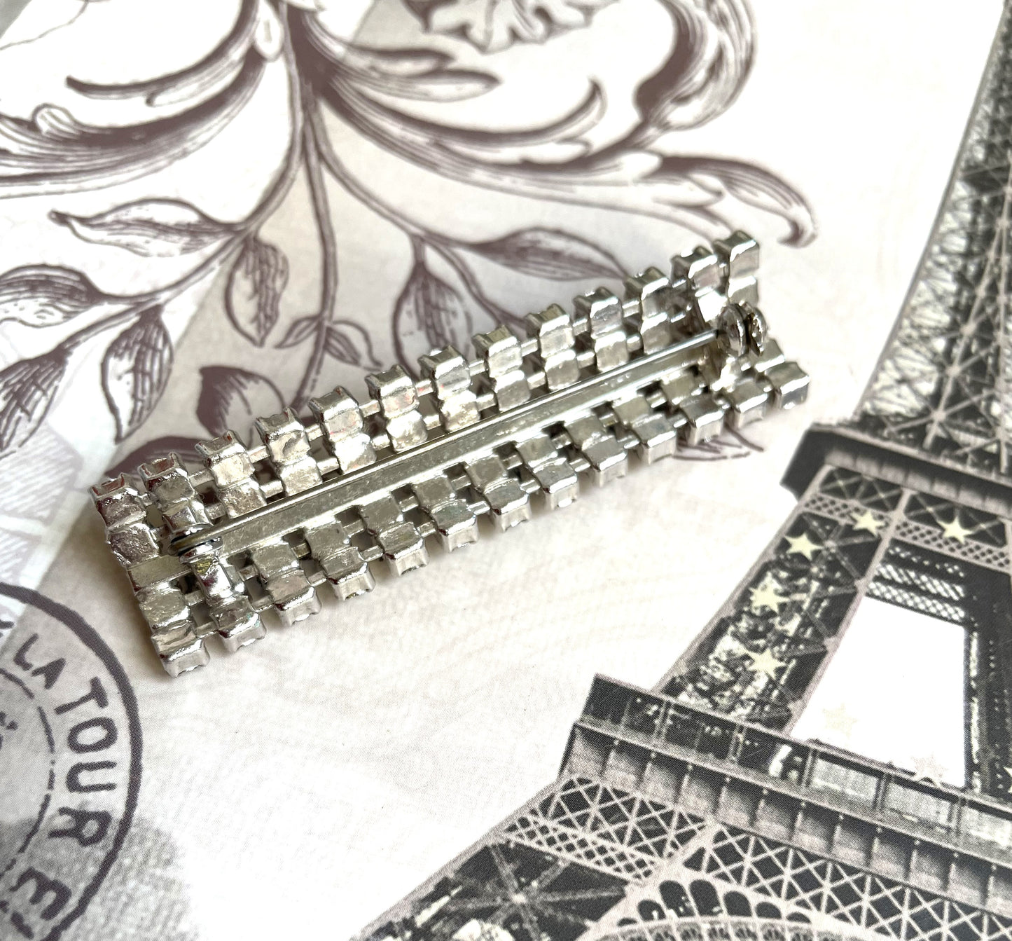 Vintage French Baguette Brooch