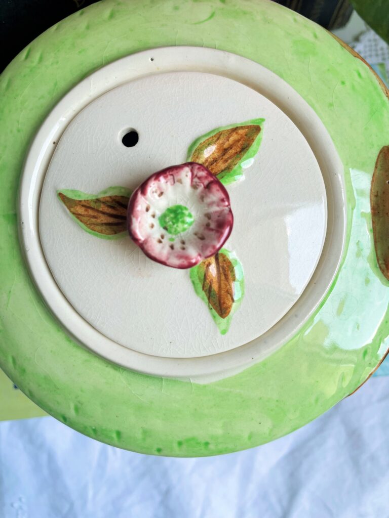 Vintage Brentleigh Hand Painted Teapot