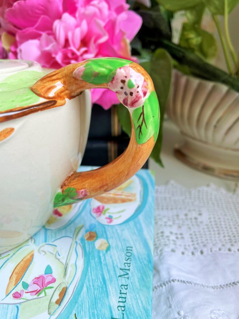 Vintage Brentleigh Hand Painted Teapot