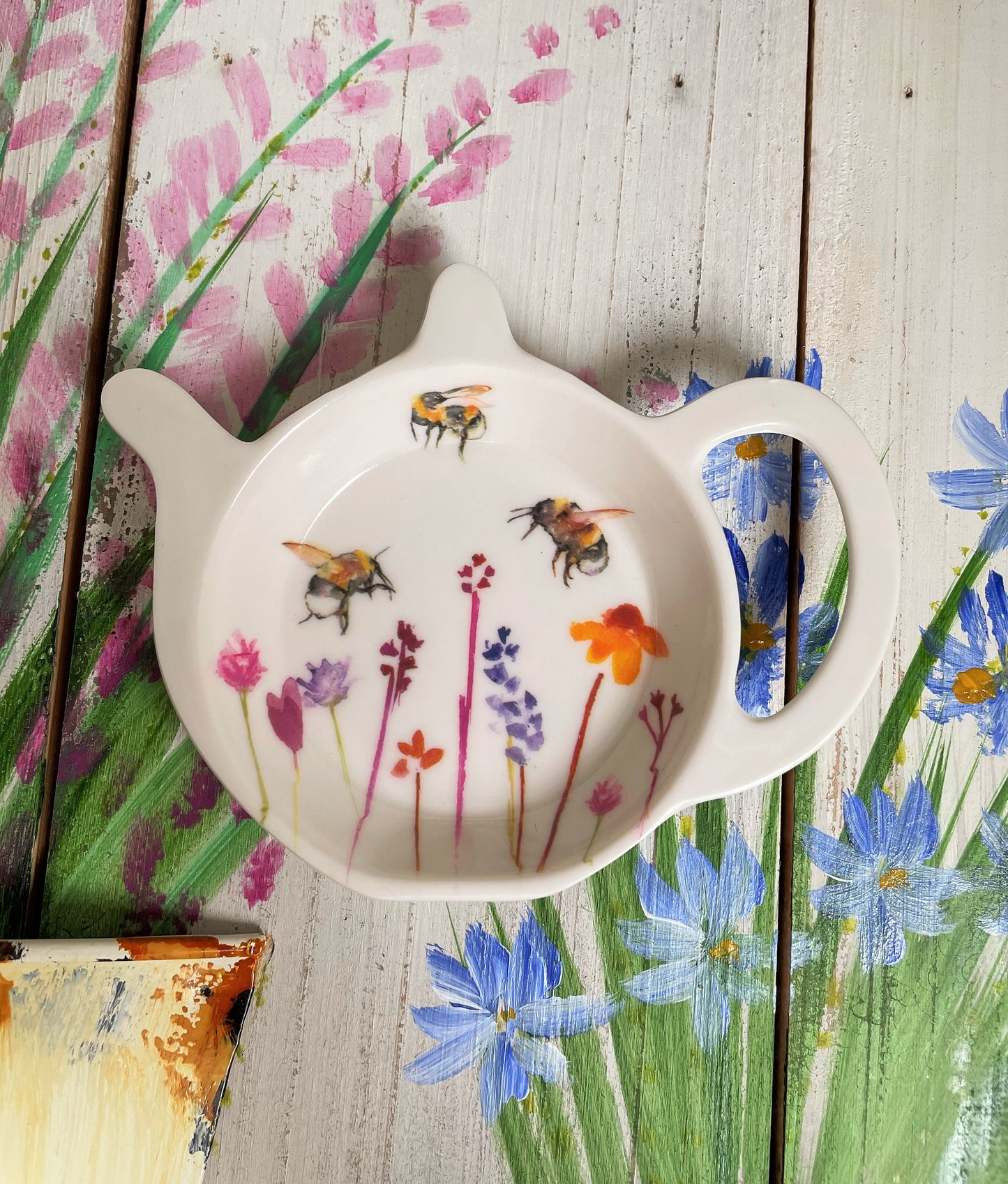 Busy Bees Teabag Holder