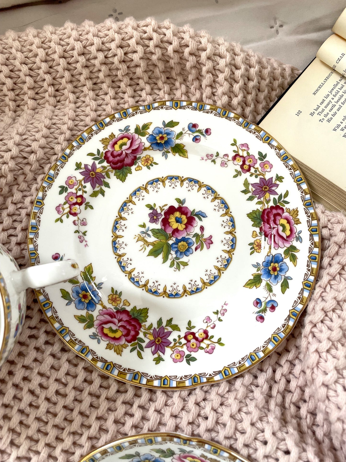 Royal Grafton Malvern Teacup, Saucer and Tea Plate Trio