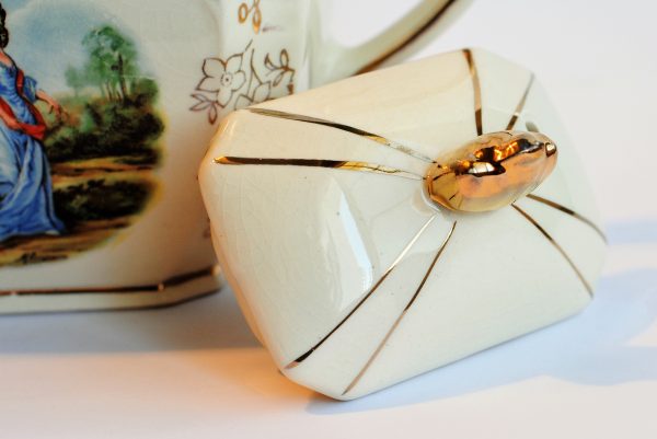 Vintage Sadler Tea Pot, Sugar Bowl and Milk Jug Set