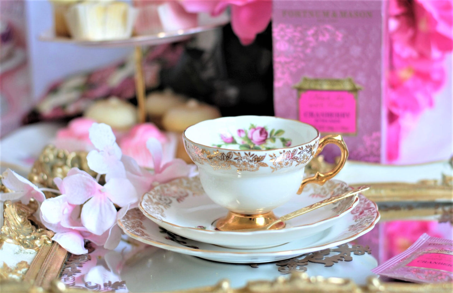 Rosina China Rosebud Trio