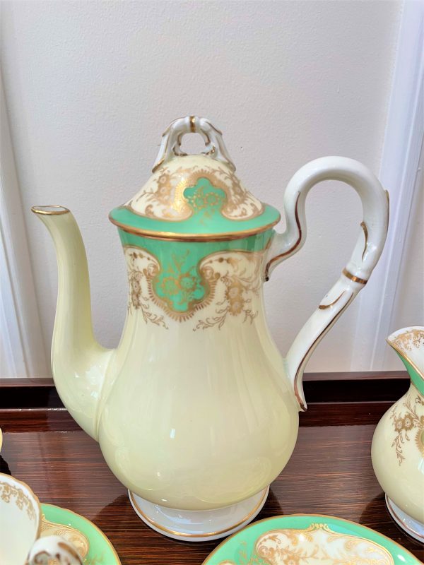 Rare Royal Worcester Vintage Coffee Service Set