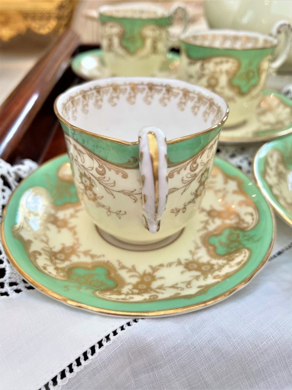 Rare Royal Worcester Vintage Coffee Service Set