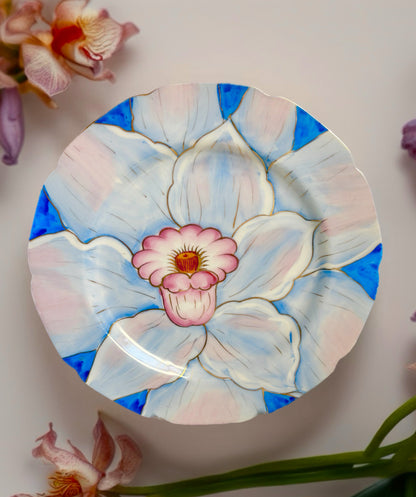 Art Nouveau Antique Hand Painted Tea Set For Two