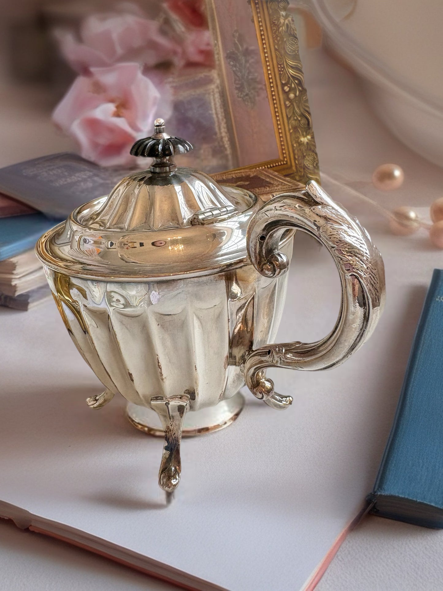 1920's English Silver Plate Teapot