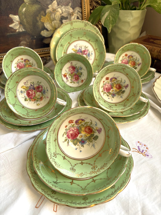 Rare Antique Jackson & Gosling Tea Set