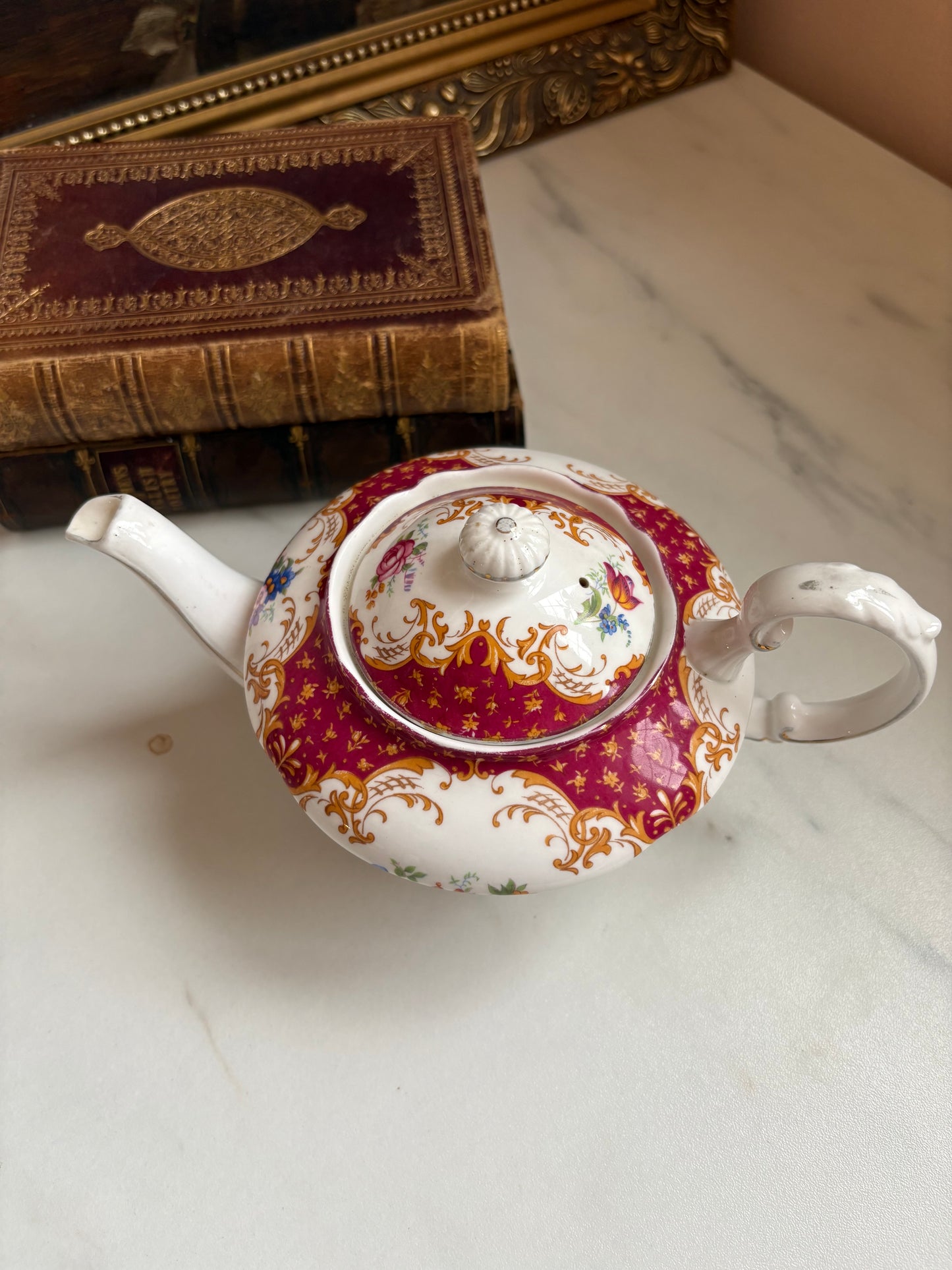 Vintage Paragon Rockingham Teapot