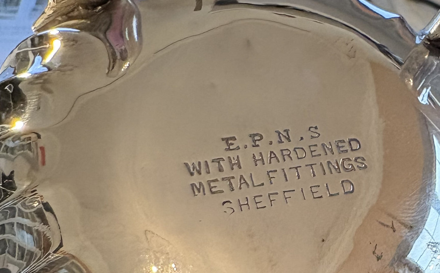 1920's English Silver Plate Teapot