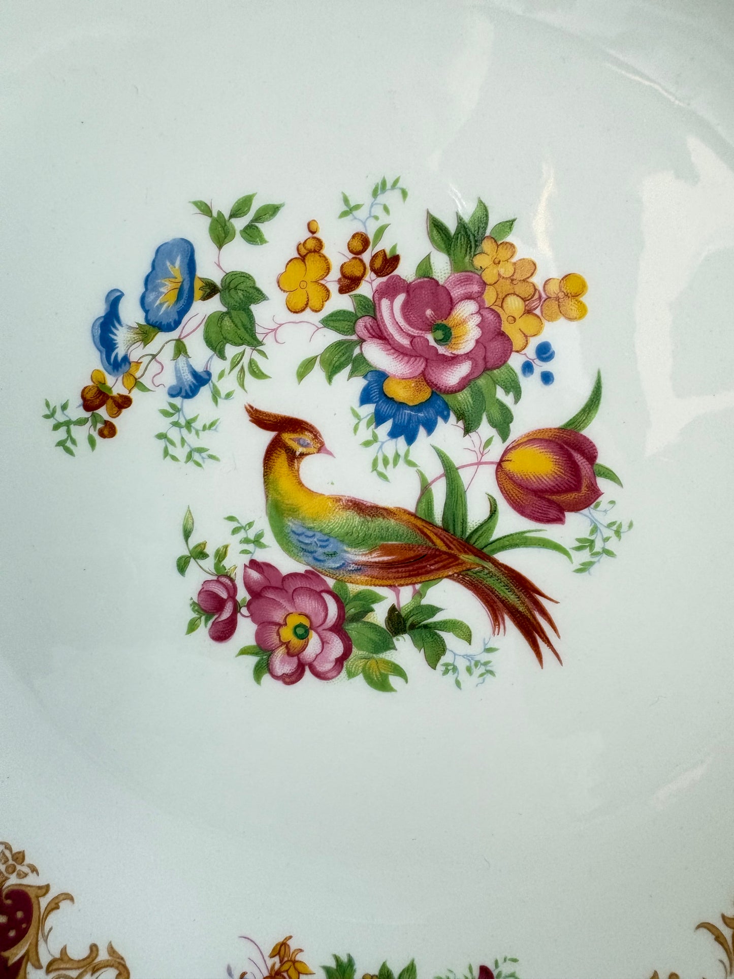 Vintage Paragon Cake Plate with Royal Warrant