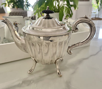 1920's English Silver Plate Teapot