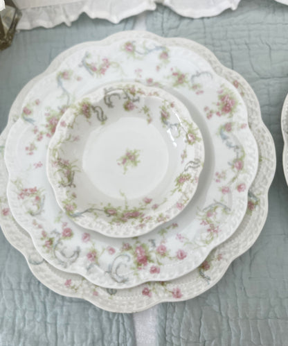 Antique French Limoges 'The Princess'  Dinner Service
