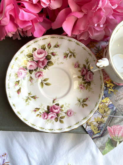 Royal Albert Flower of the Month June Teacup and Saucer