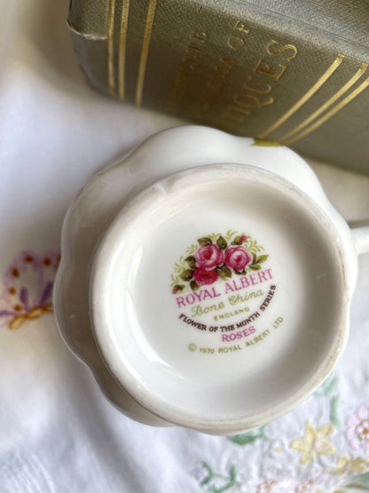 Royal Albert Flower of the Month June Teacup and Saucer