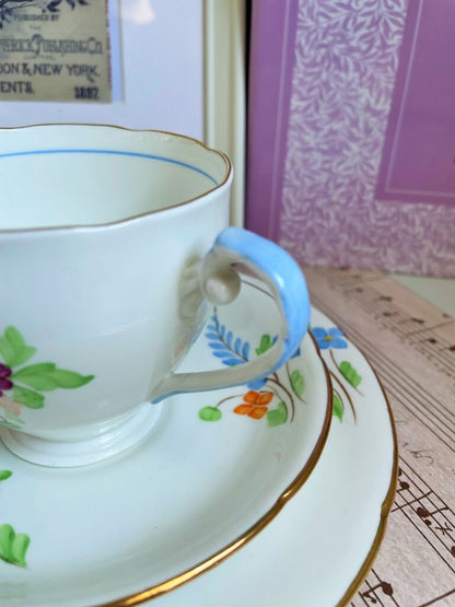 Vintage Royal Grafton Teacup, Saucer and Tea Plate Trio