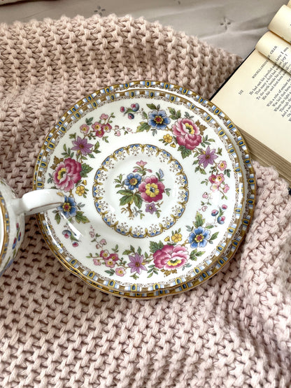 Royal Grafton Malvern Teacup, Saucer and Tea Plate Trio