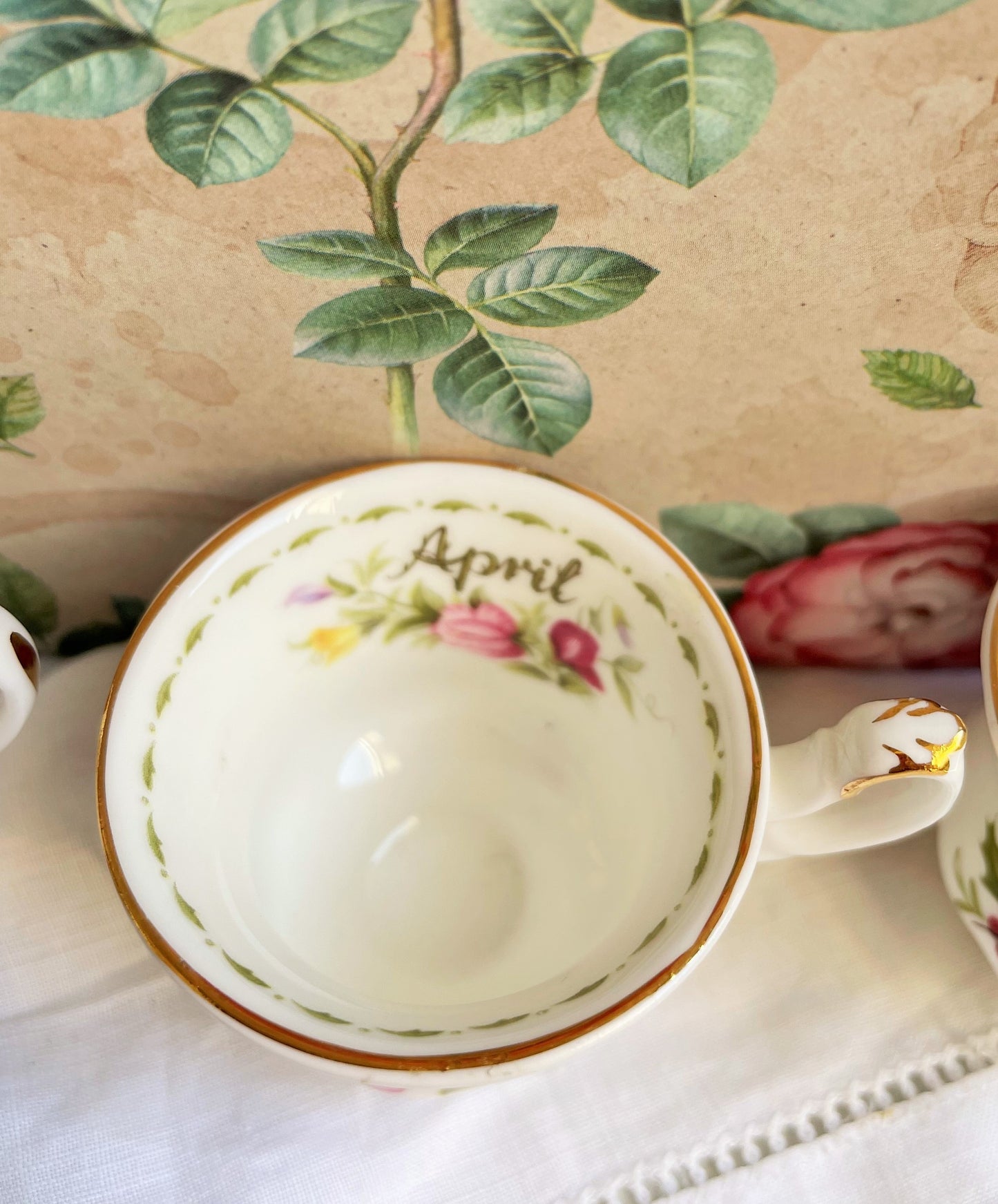 Three Royal Albert Miniature Teacups