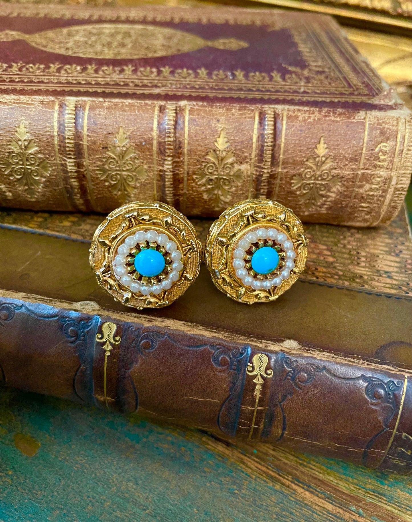 1950's Vintage Harvey Avedon Cufflinks - New York