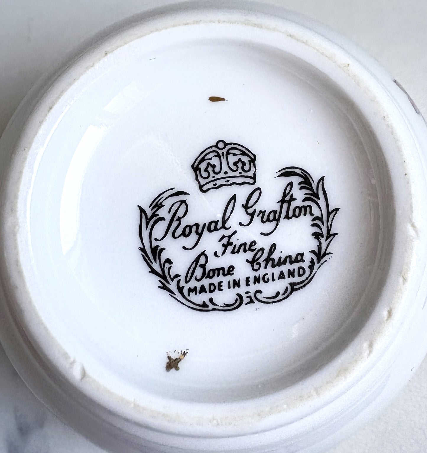 Vintage Royal Grafton Teacup, Saucer and Tea Plate Trio