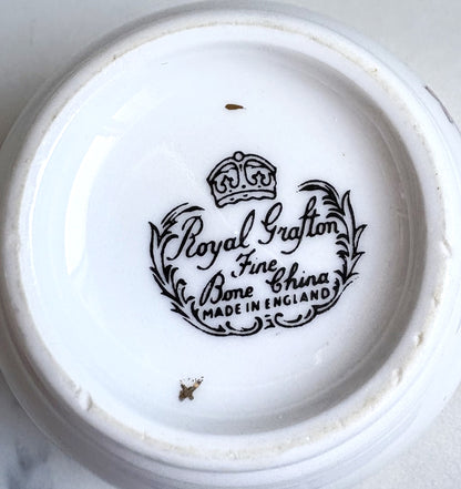 Vintage Royal Grafton Teacup, Saucer and Tea Plate Trio