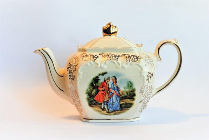 Vintage Sadler Tea Pot, Sugar Bowl and Milk Jug Set