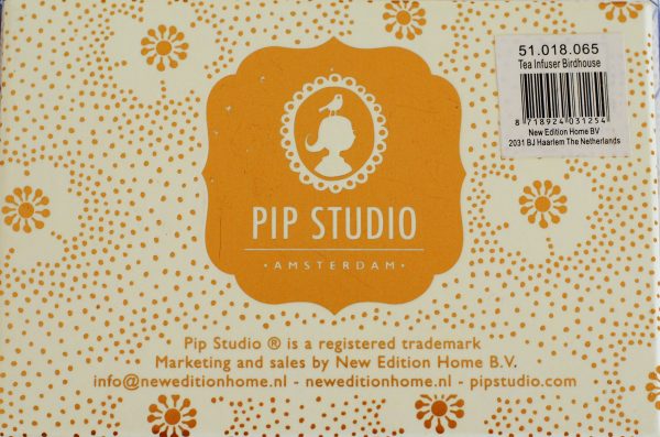 Pip Studio Ceramic Rabbit & Brass Tea Infuser