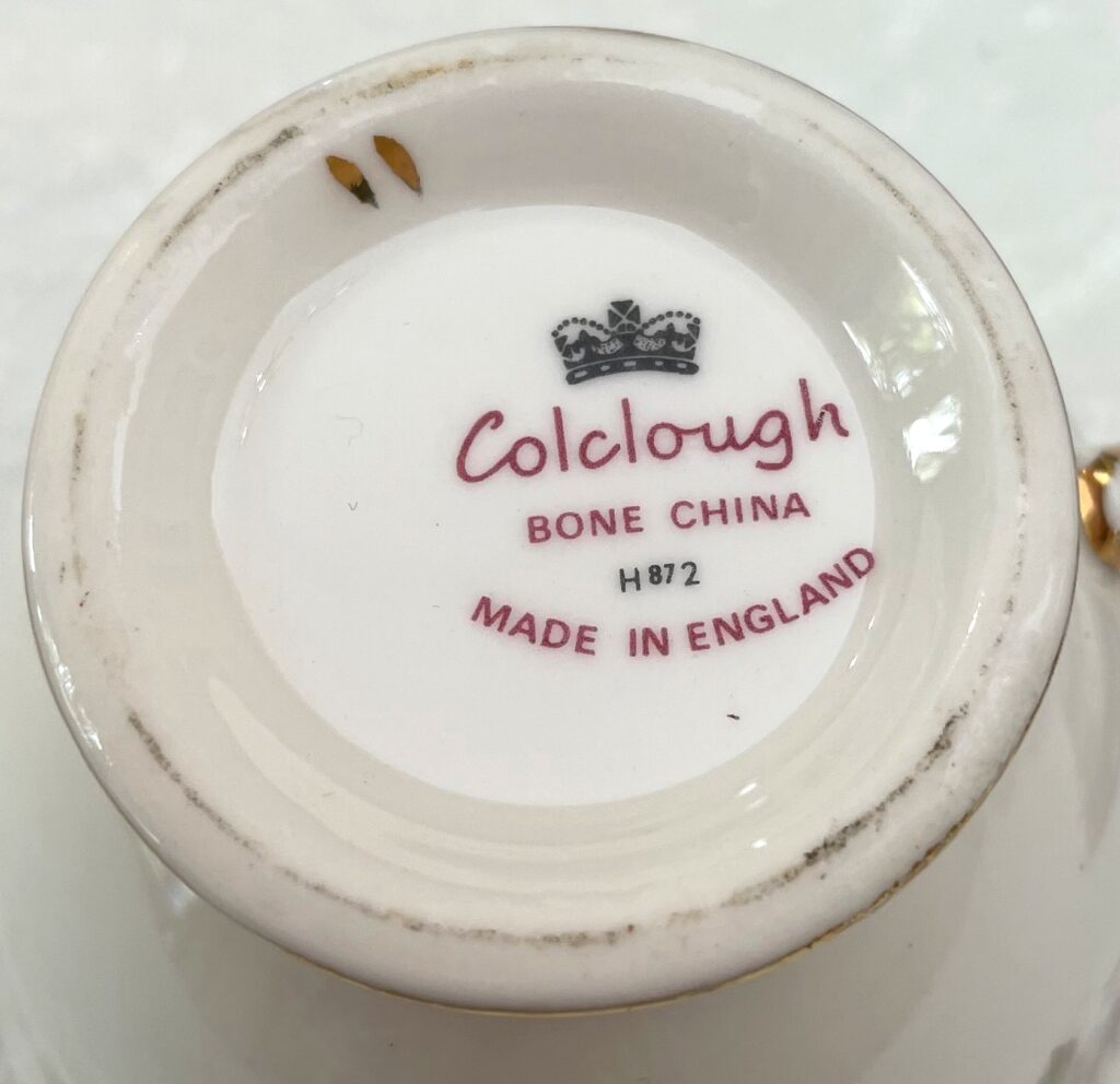 Vintage Colclough Wayside 21 Piece Bone China Tea Set