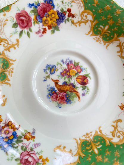 Vintage Paragon Rockingam Teacup, Saucer and Tea Plate Trio