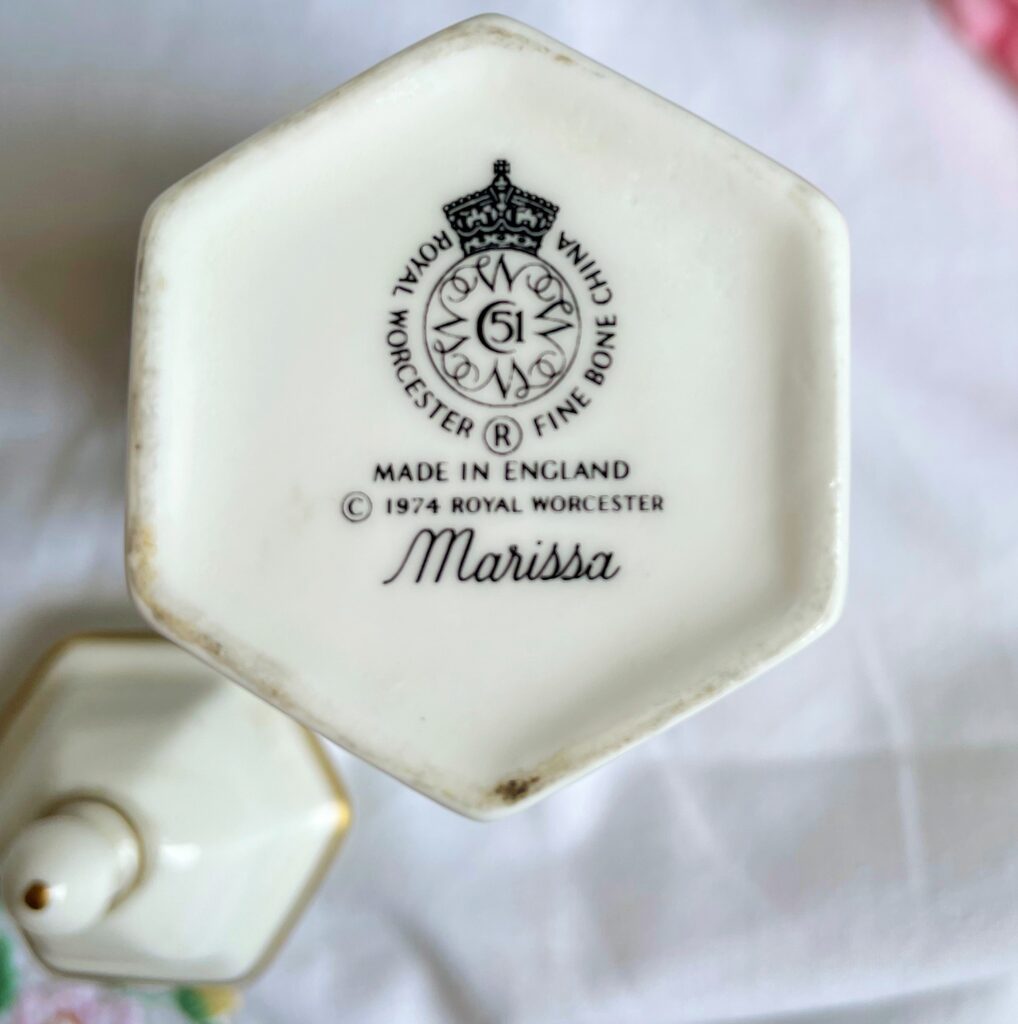 Royal Worcester Marissa Lidded Mini Vase